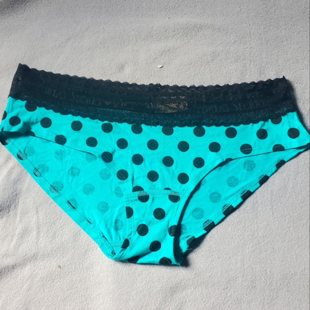 Victoria's Secret Cotton Lingerie- Low-rise Hiphugger Panties - Sz Large